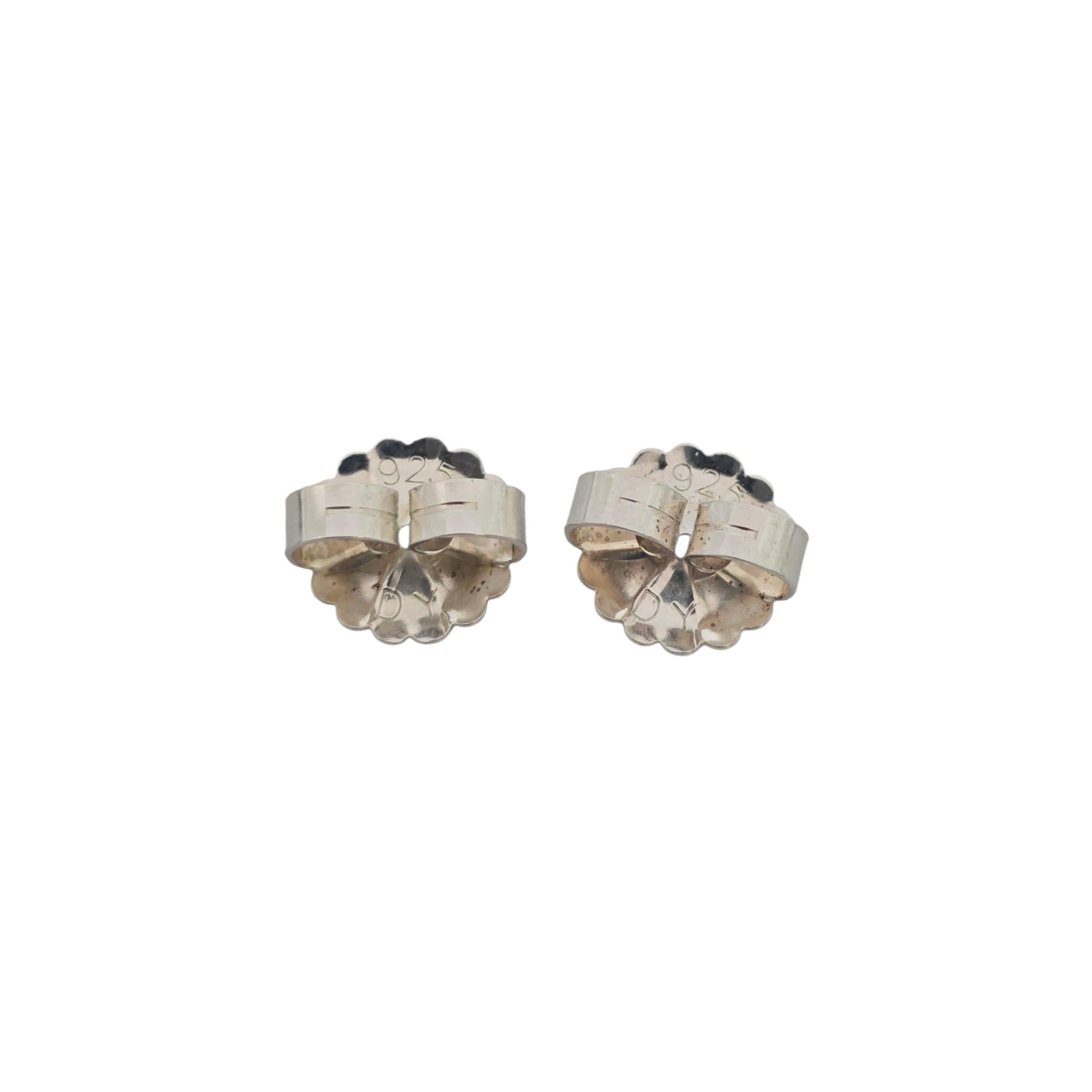 David Yurman Orecchini a cerchio incrociato in argento 925 #22228 in vendita 4