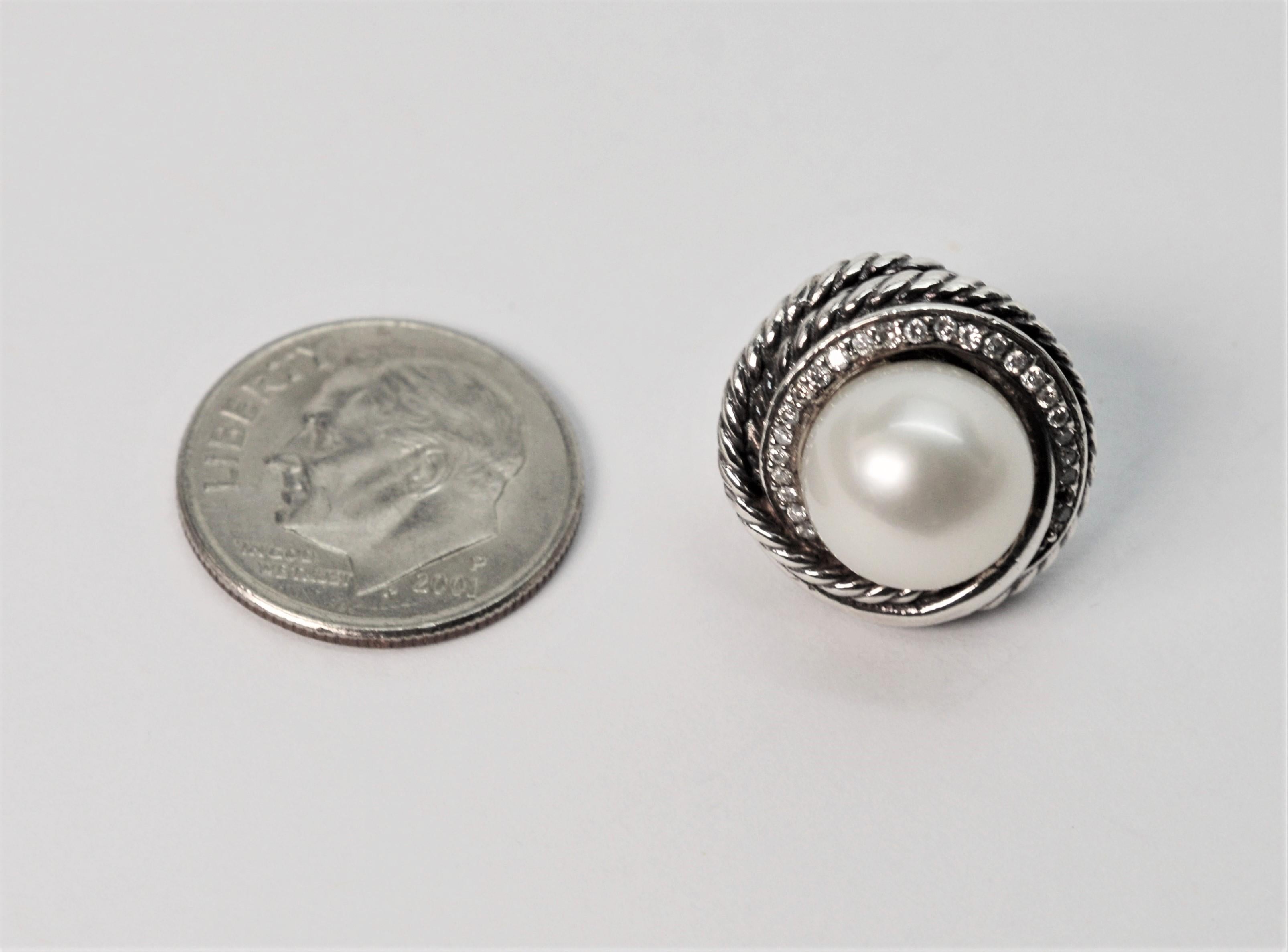 david yurman pearl earrings