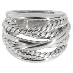 Bague « Crossover » en argent sterling de David Yurman