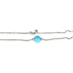 David Yurman Sterling Silver Diamond Solari Necklace