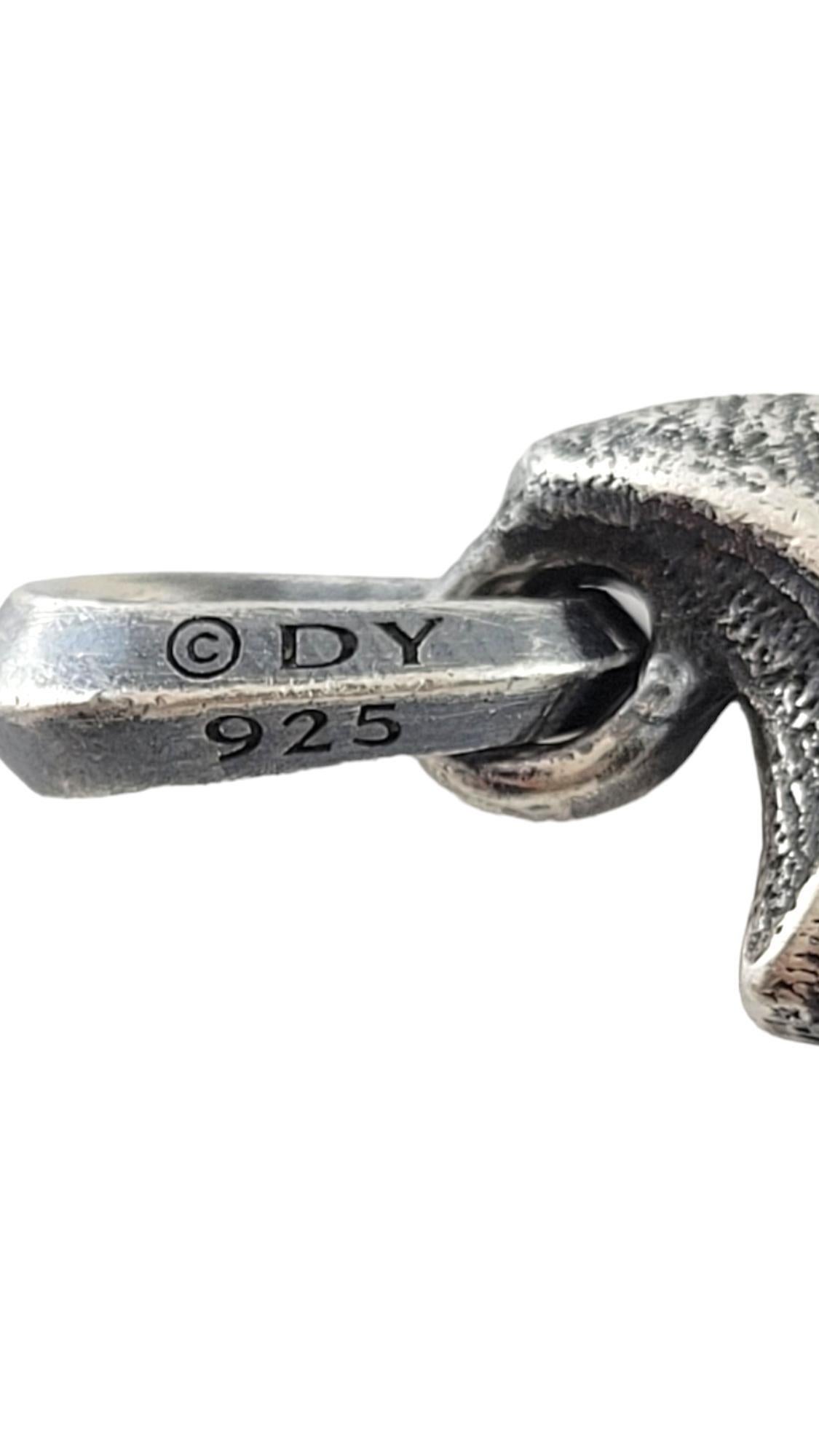 David Yurman Sterling Silver Eagle Talon Amulet #17409 For Sale 1