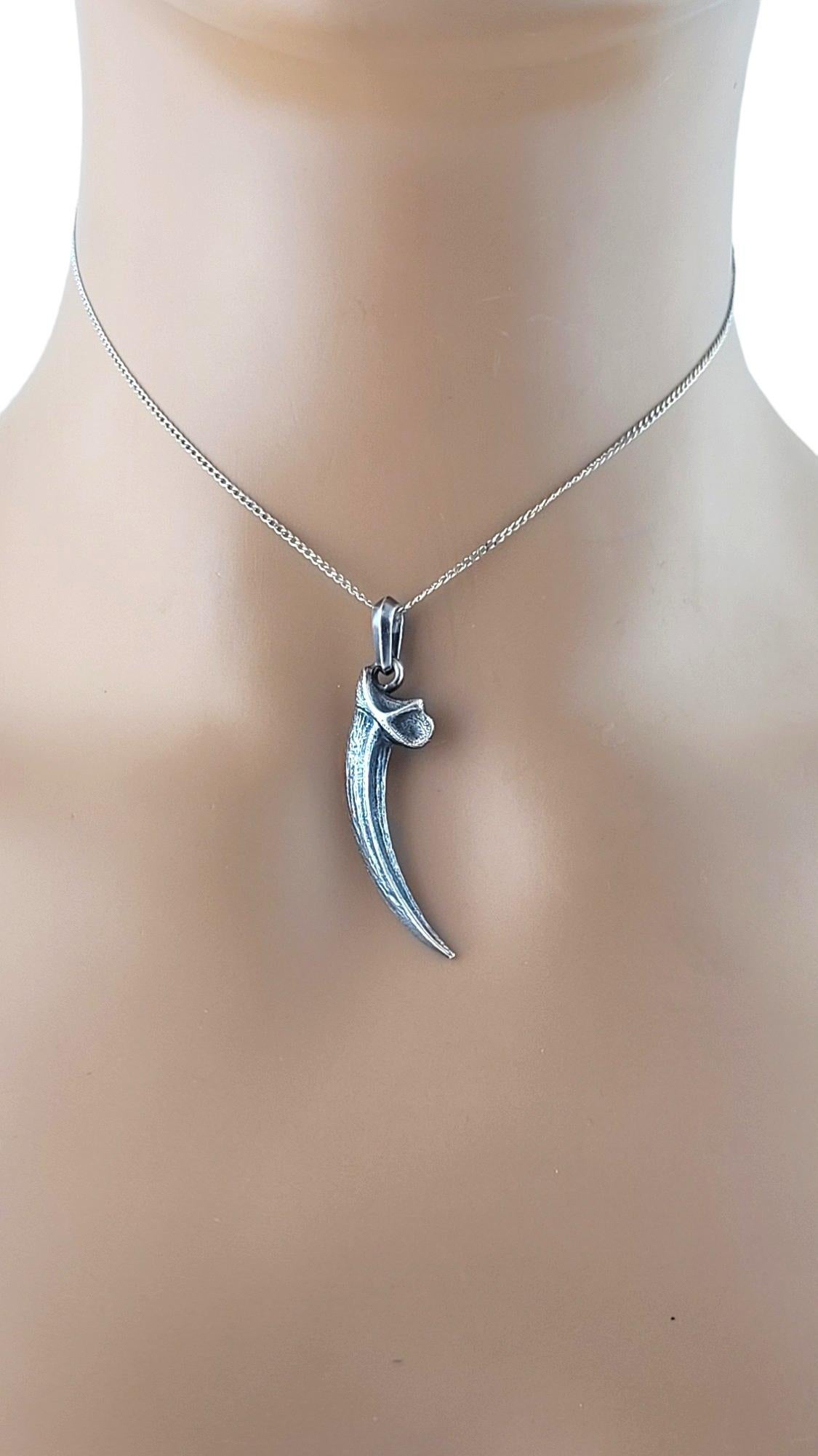 David Yurman Sterling Silver Eagle Talon Amulet #17409 2