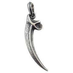 David Yurman Sterling Silver Eagle Talon Amulet #17409