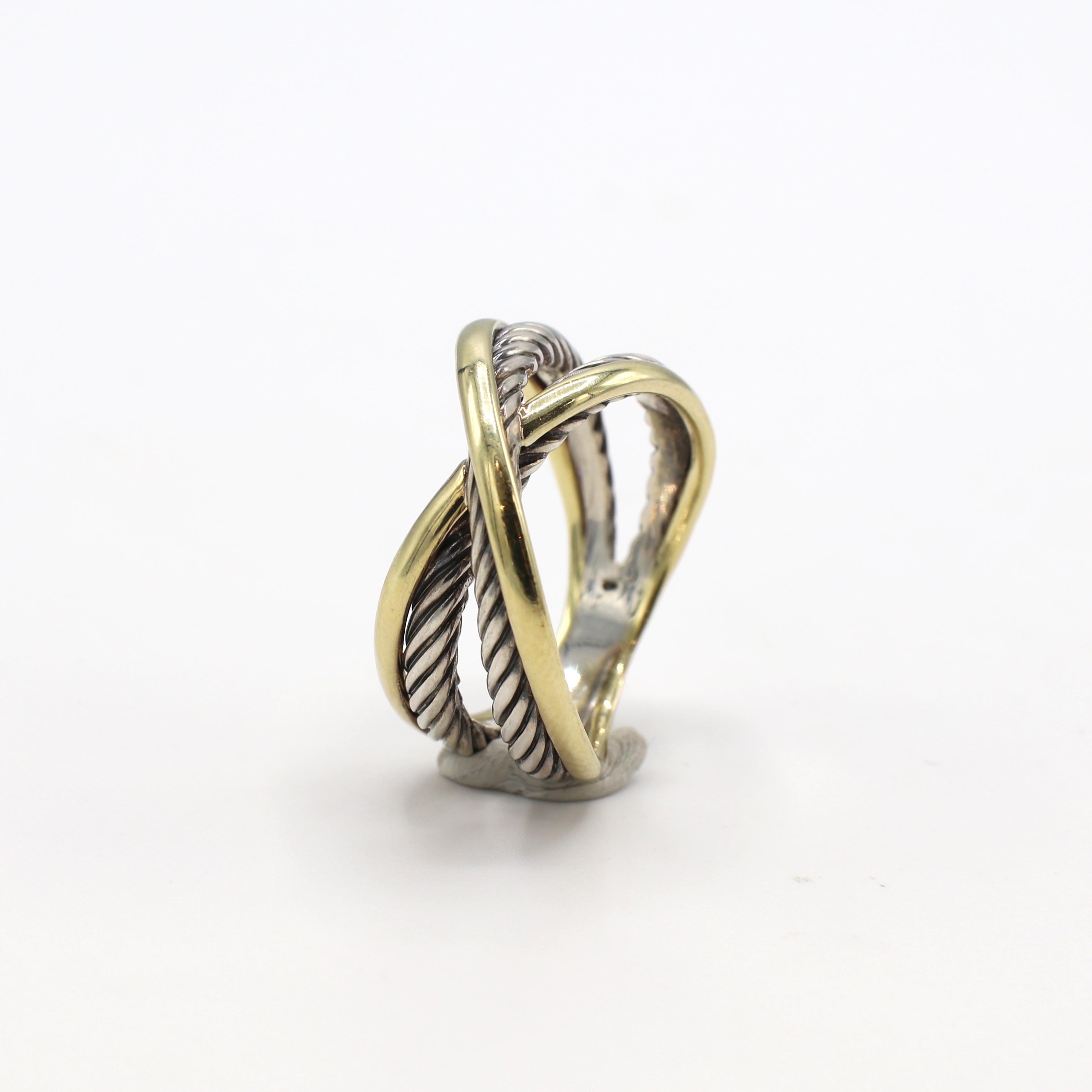 crossover cubist ring