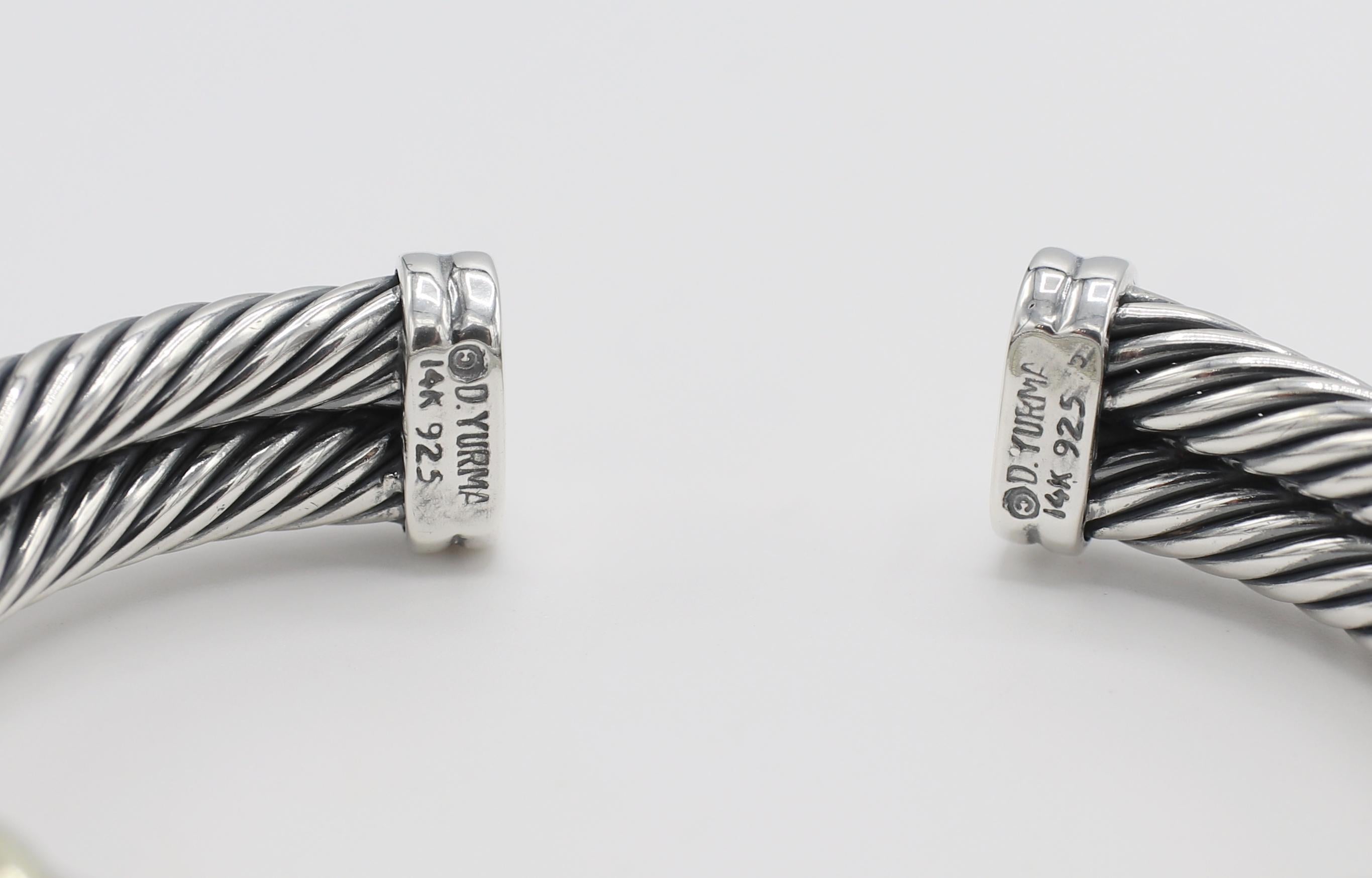 david yurman double cable bracelet