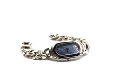 David Yurman Sterling Silver Madison Watch Mother of Pearl Dial, Diamond Accents