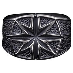 David Yurman Sterling Silver Maritime North Star Ring