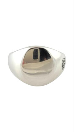 David Yurman Sterling Silver Men's Ring Size 10.75 #15198