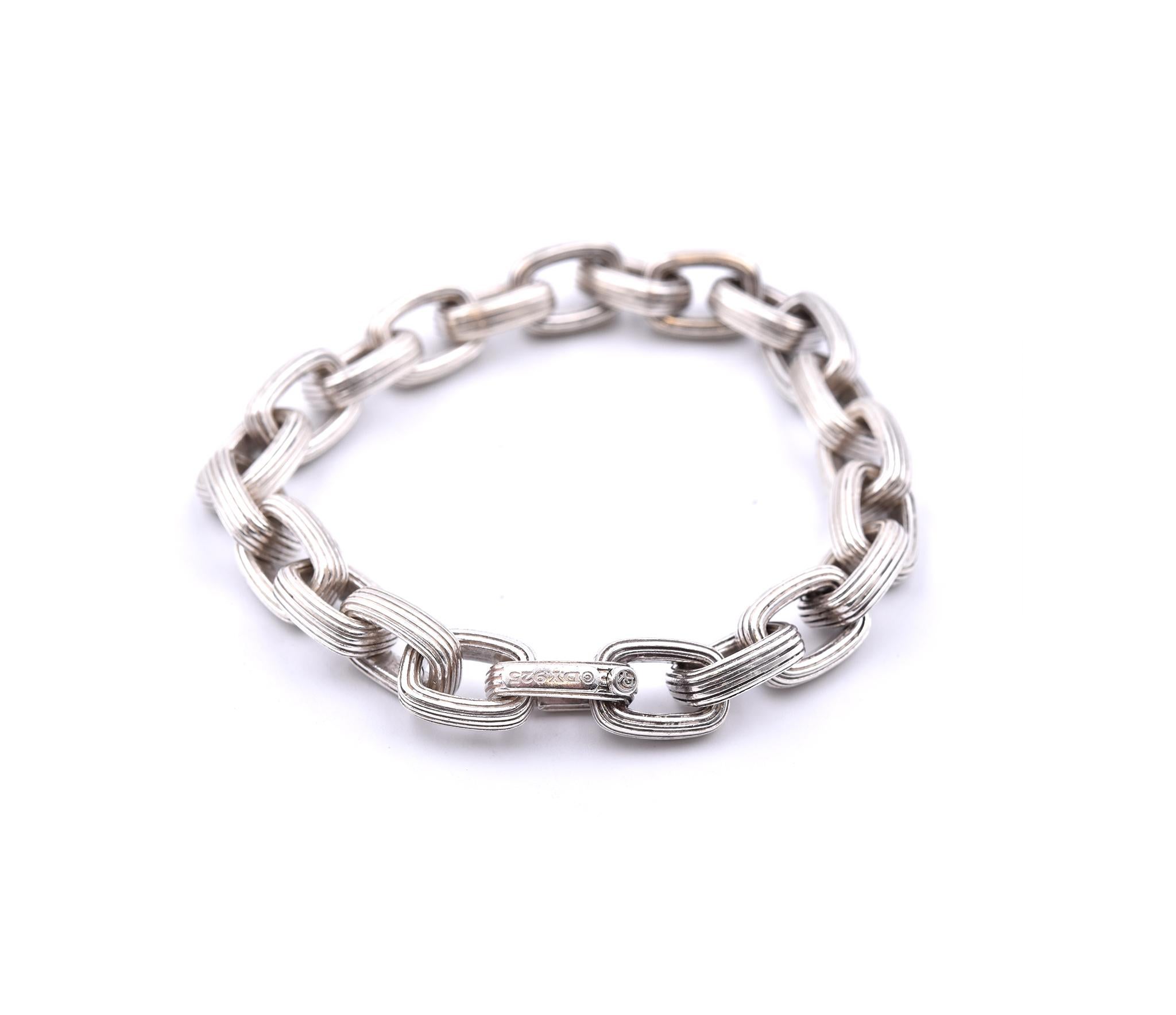 david yurman oval link bracelet