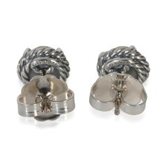 David Yurman Sterling Silver Quartz Chatelaine Earrings