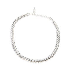 David Yurman Sterling Silver  Sculpted Cable Necklace
