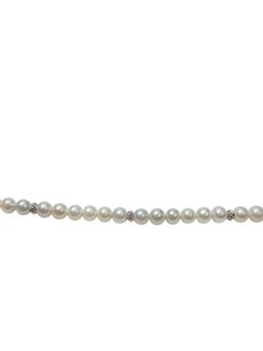 David Yurman Bracciale di perle spirituali in argento con astuccio #25221