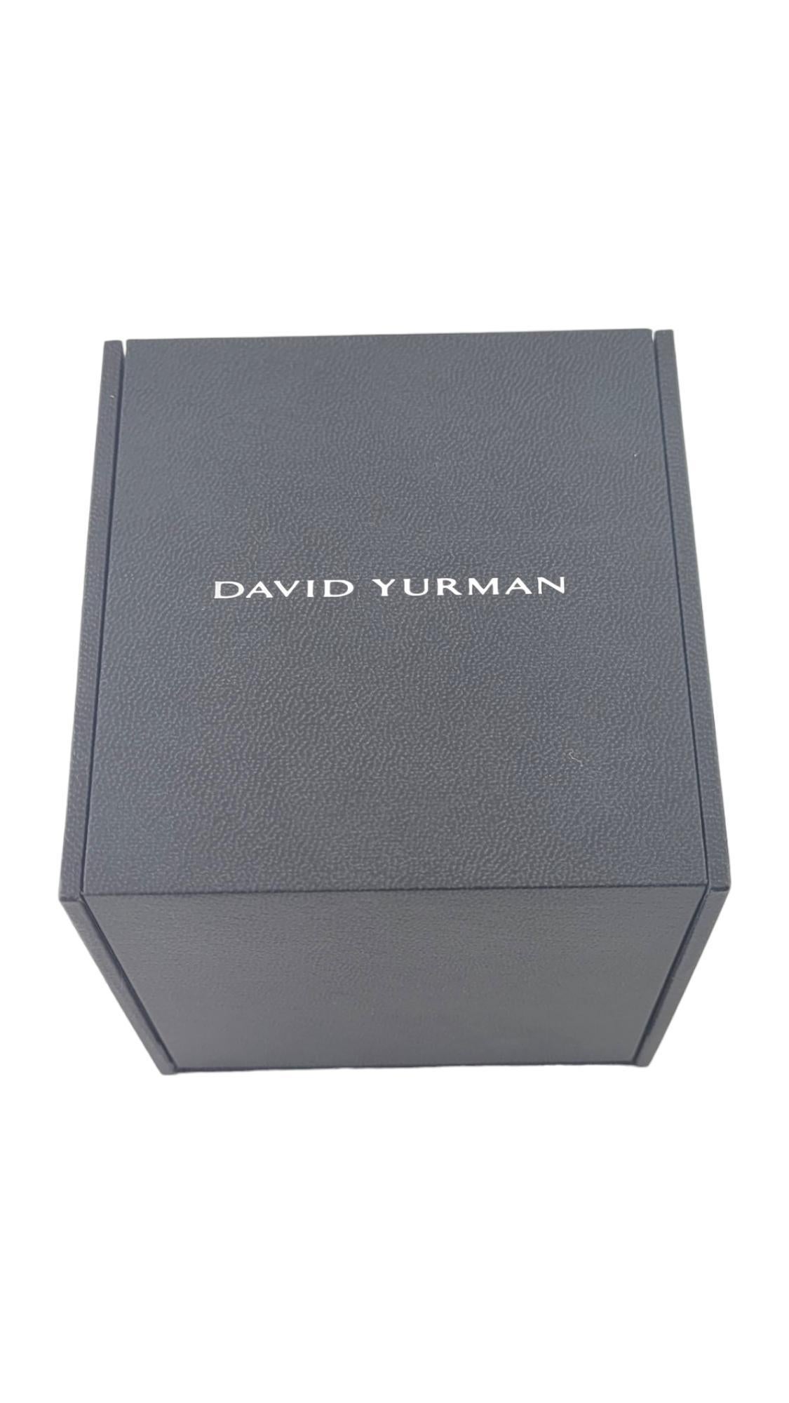 David Yurman Sterlingsilber-Halskette mit Tag-Anhänger #17405 5