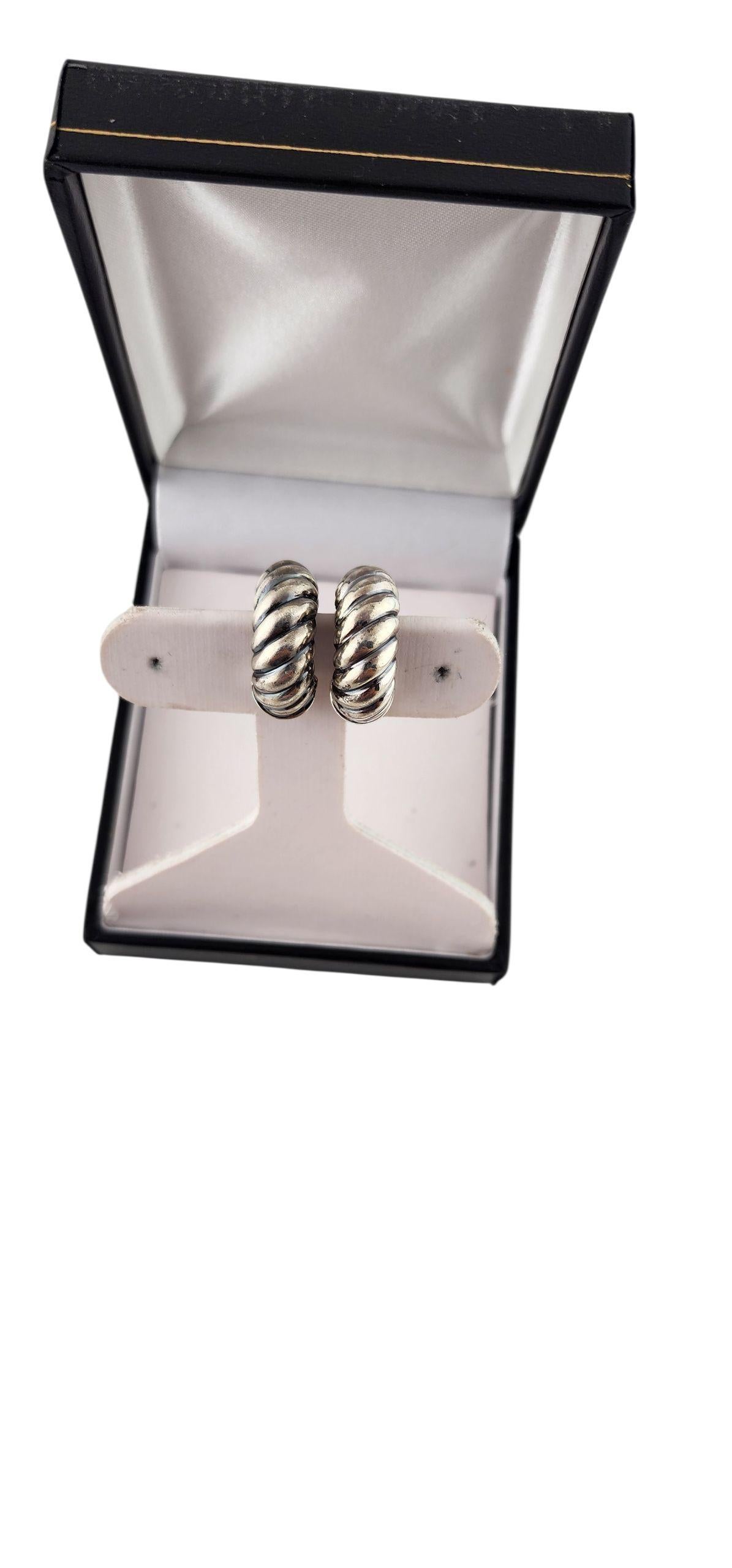 David Yurman - Cerchi in argento con cavo ritorto #22903 in vendita 1
