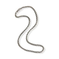 David Yurman Sterling Silver  Wheat Chain Necklace
