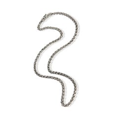 David Yurman Sterling Silver  Wheat Chain Necklace