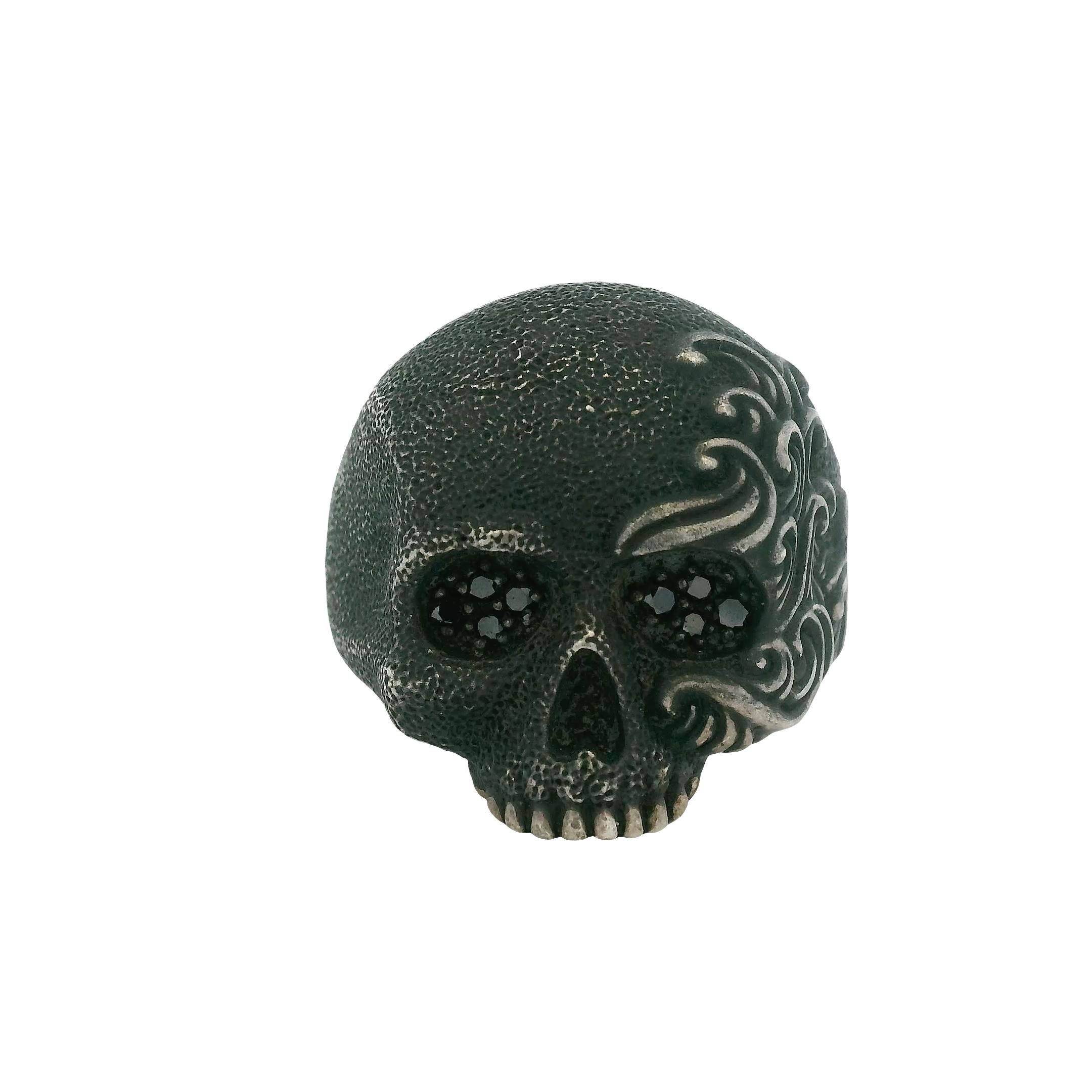 David Yurman Sterling Silver with Black Diamonds Waves Skull Ring

This stunning David Yurman Skull Ring is in excellent condition and is ready to ship! 

Designer: David Yurman
Collection: Waves
Material: Sterling Silver
Diamond Details: This ring