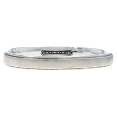 David Yurman Streamline 9mm Men
s Bangle Bracelet 7" - Sterling Silver 925