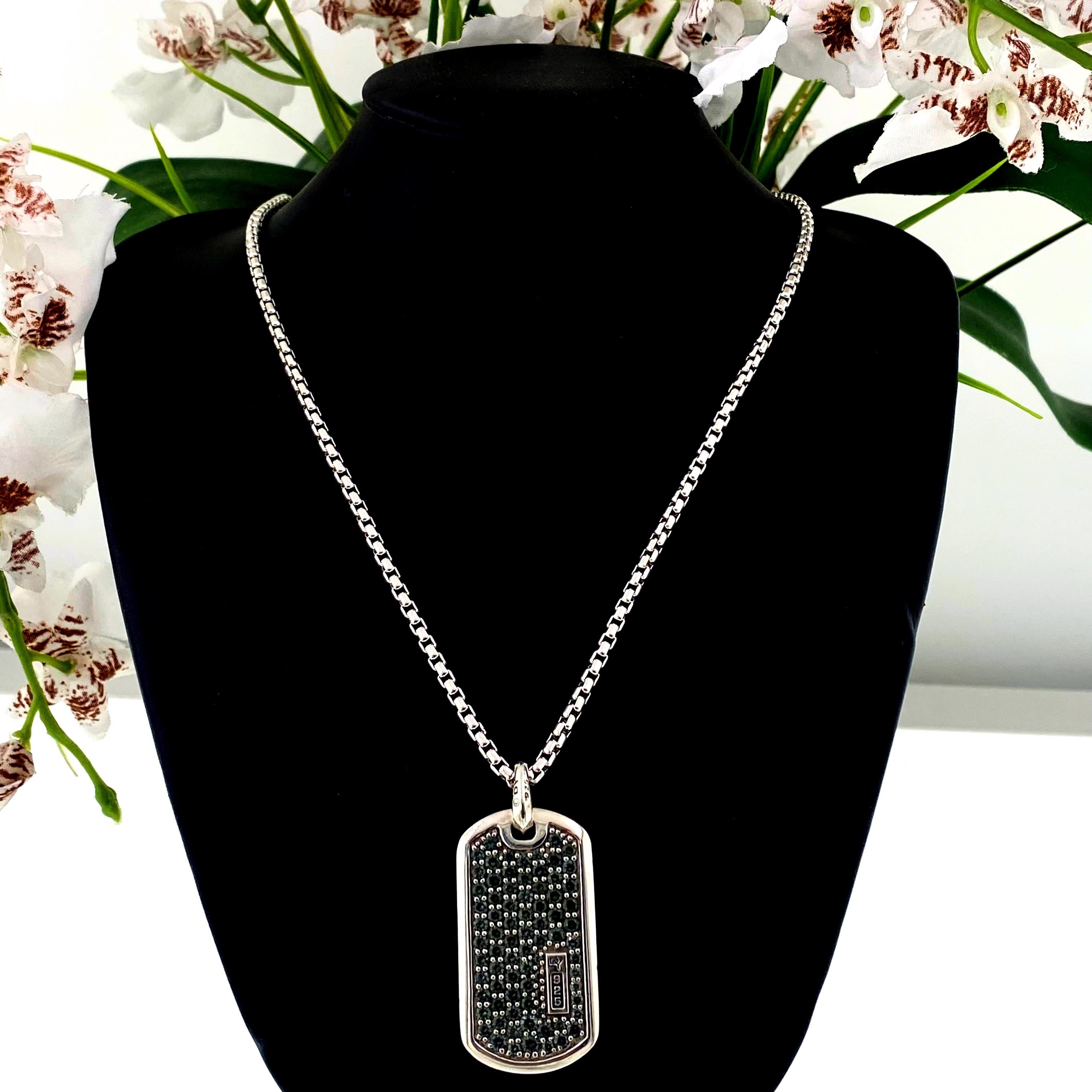 streamline cross station necklace