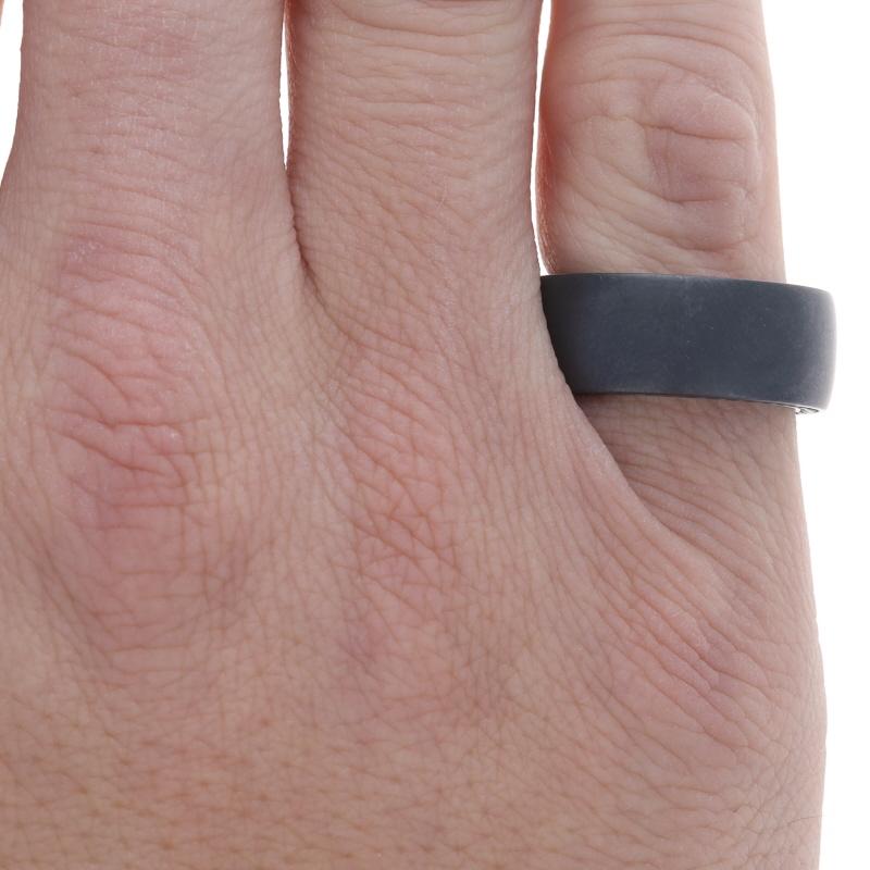 David Yurman Streamline - Anello in titanio Sterling 925 Taglia 8 In condizioni Nuovo in vendita a Greensboro, NC