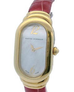 David Yurman T408-M88 Madison 18K Yellow Gold MOP Dial