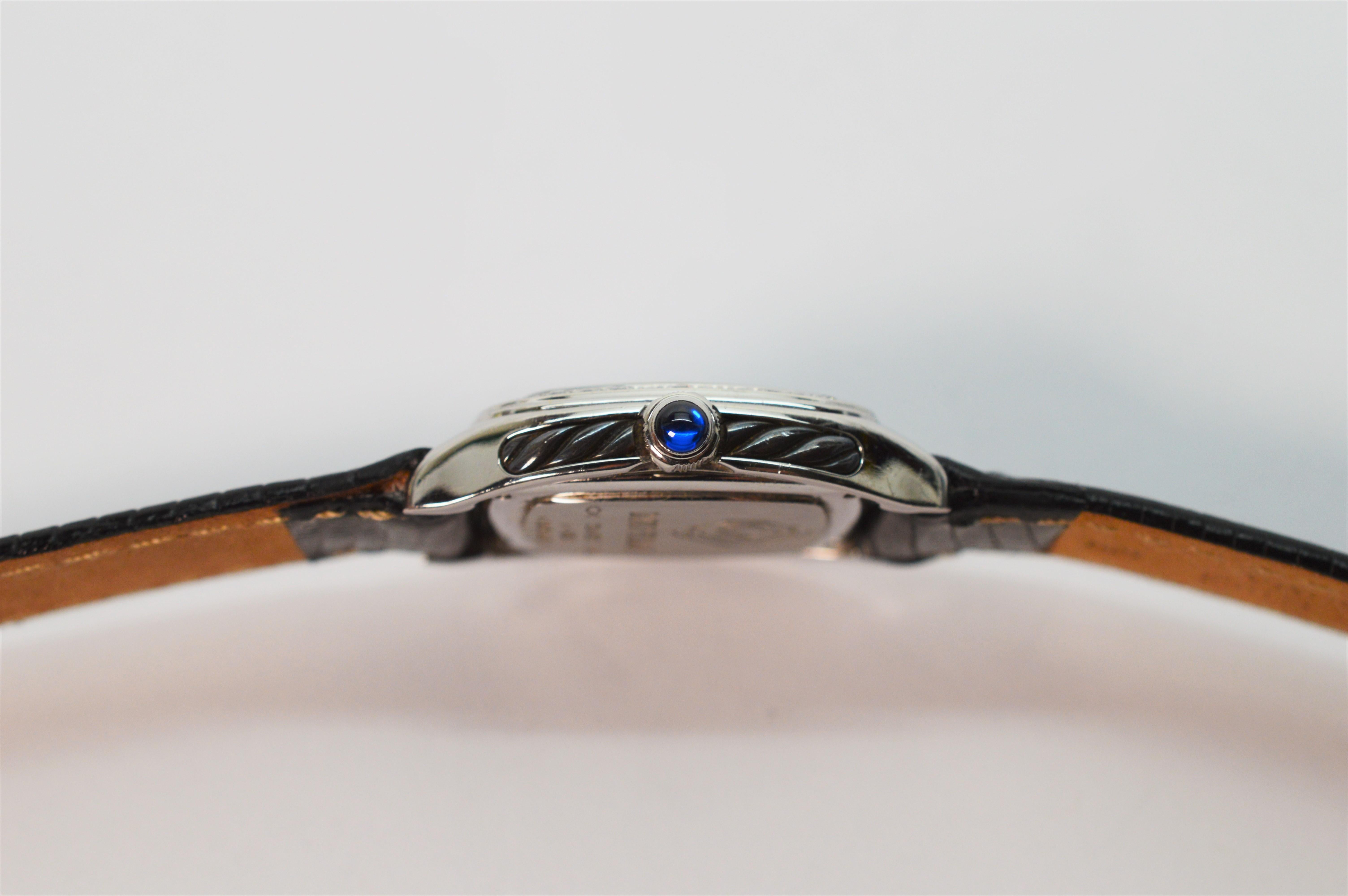 David Yurman Thoroughbred Collection Ladies Stainless Steel Diamond Wrist Watch 1