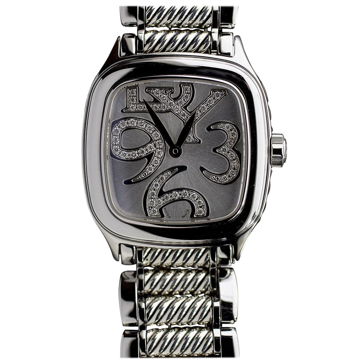 David Yurman Thoroughbred Stainless Steel Watch T304-XS
