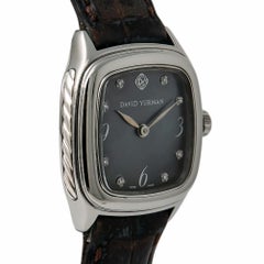 David Yurman Thoroughbred T304-XSST, Beige Dial, Certified