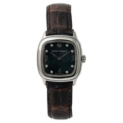 Montre pour femme David Yurman Thoroughbred T304-XSST, cadran « mop », acier inoxydable, 25 x 25 mm