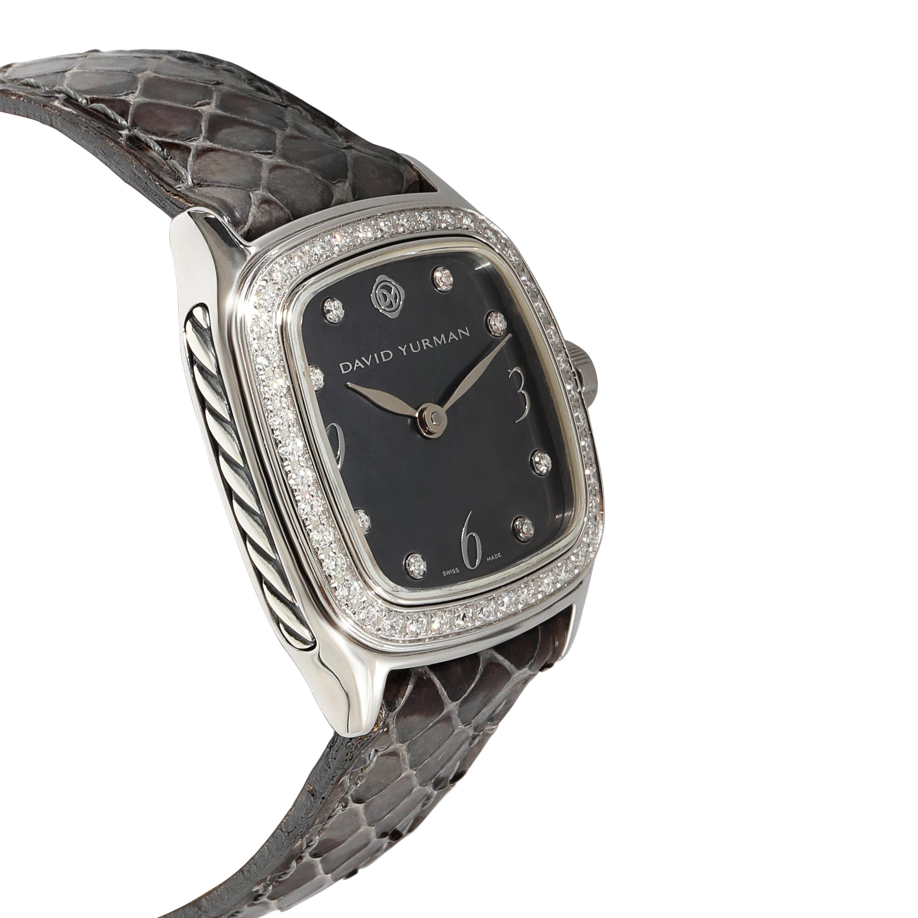 David Yurman Thoroughbred T304-XSST Damenuhr in  Rostfreier Stahl 1