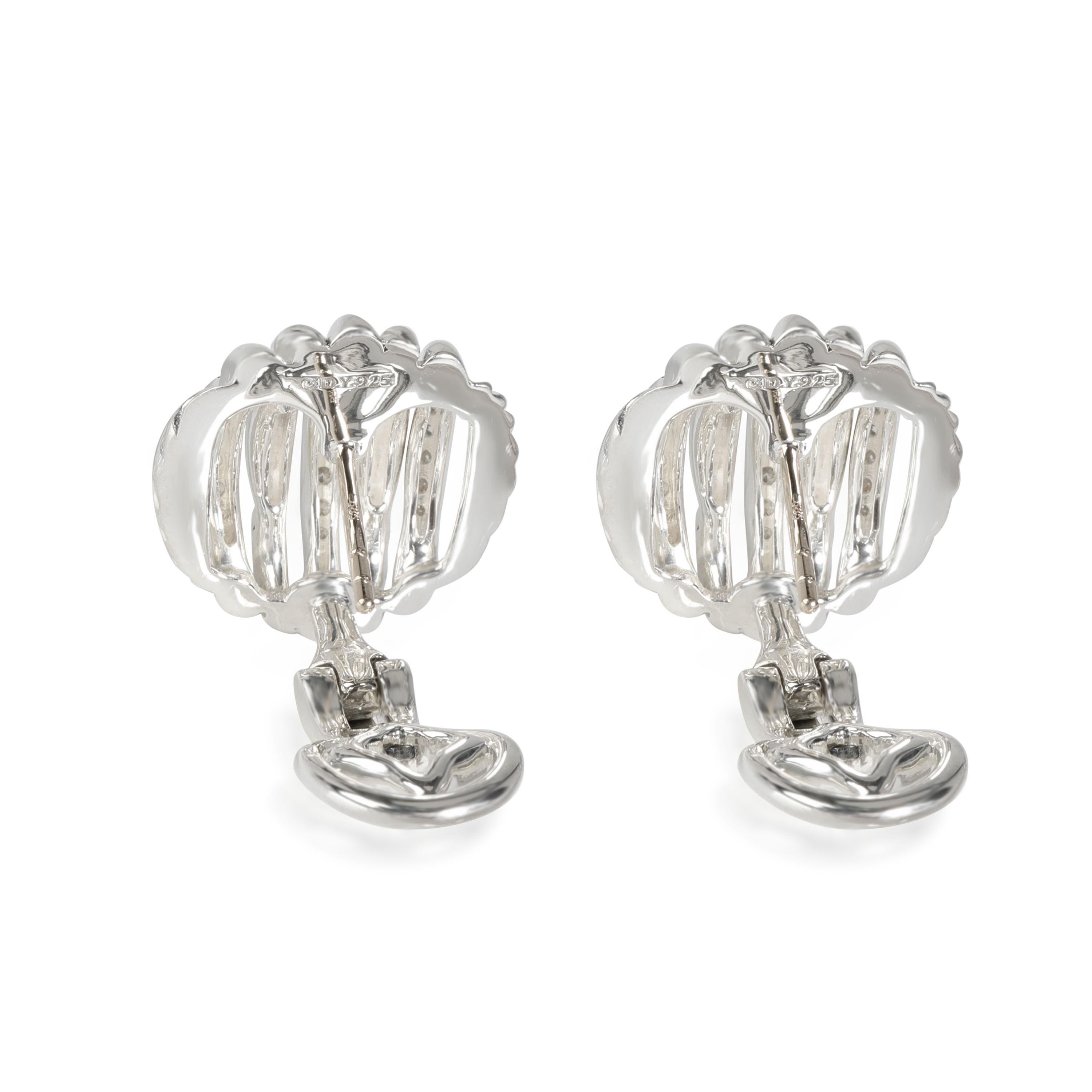 David Yurman Tides Diamond Earrings in  Sterling Silver 0.54 CTW

PRIMARY DETAILS
SKU: 115342
Listing Title: David Yurman Tides Diamond Earrings in  Sterling Silver 0.54 CTW
Condition Description: Retails for 1950 USD. In excellent condition and