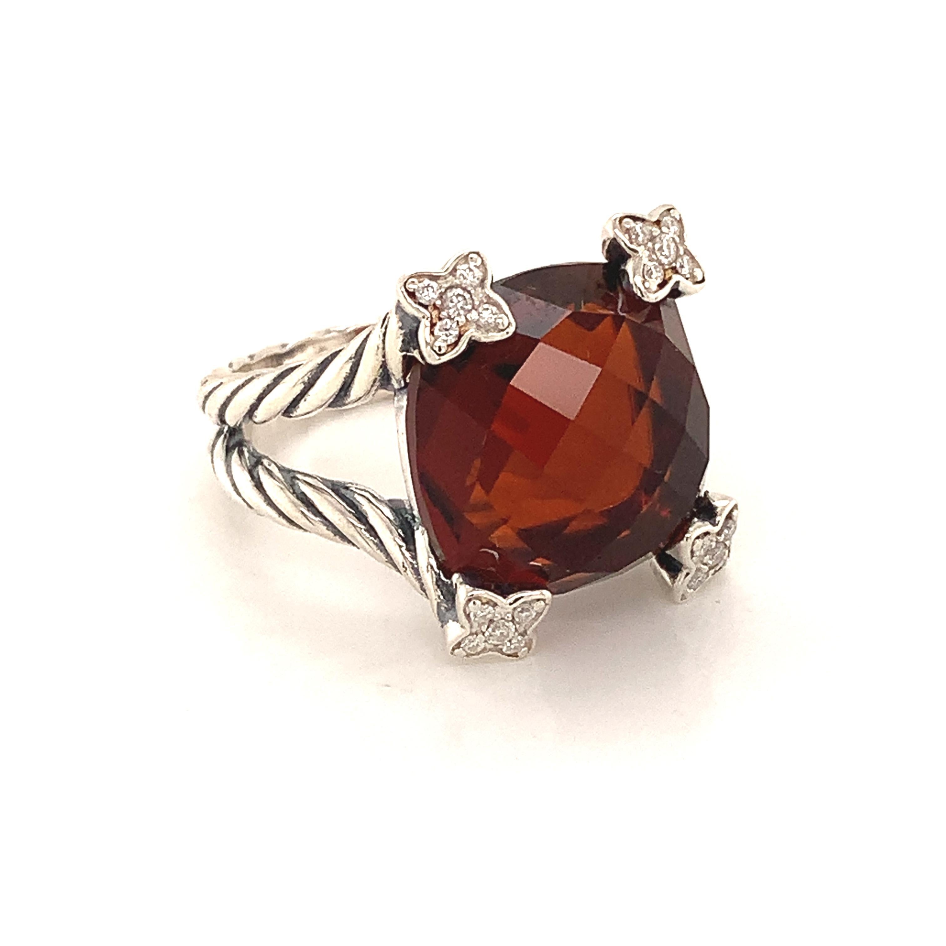 David Yurman Tourmaline Diamond Ring Size 6.5 Sterling Silver 8.5 Grams DY20

TRUSTED SELLER SINCE 2002

PLEASE SEE OUR HUNDREDS OF POSITIVE FEEDBACKS FROM OUR CLIENTS!!

FREE SHIPPING

DETAILS
Stones: Tourmaline & Diamond
Stone Color: Reddish