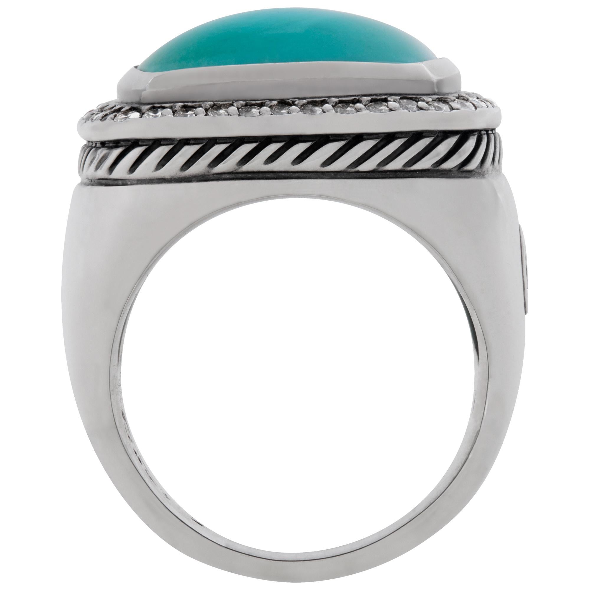 david yurman mens turquoise ring