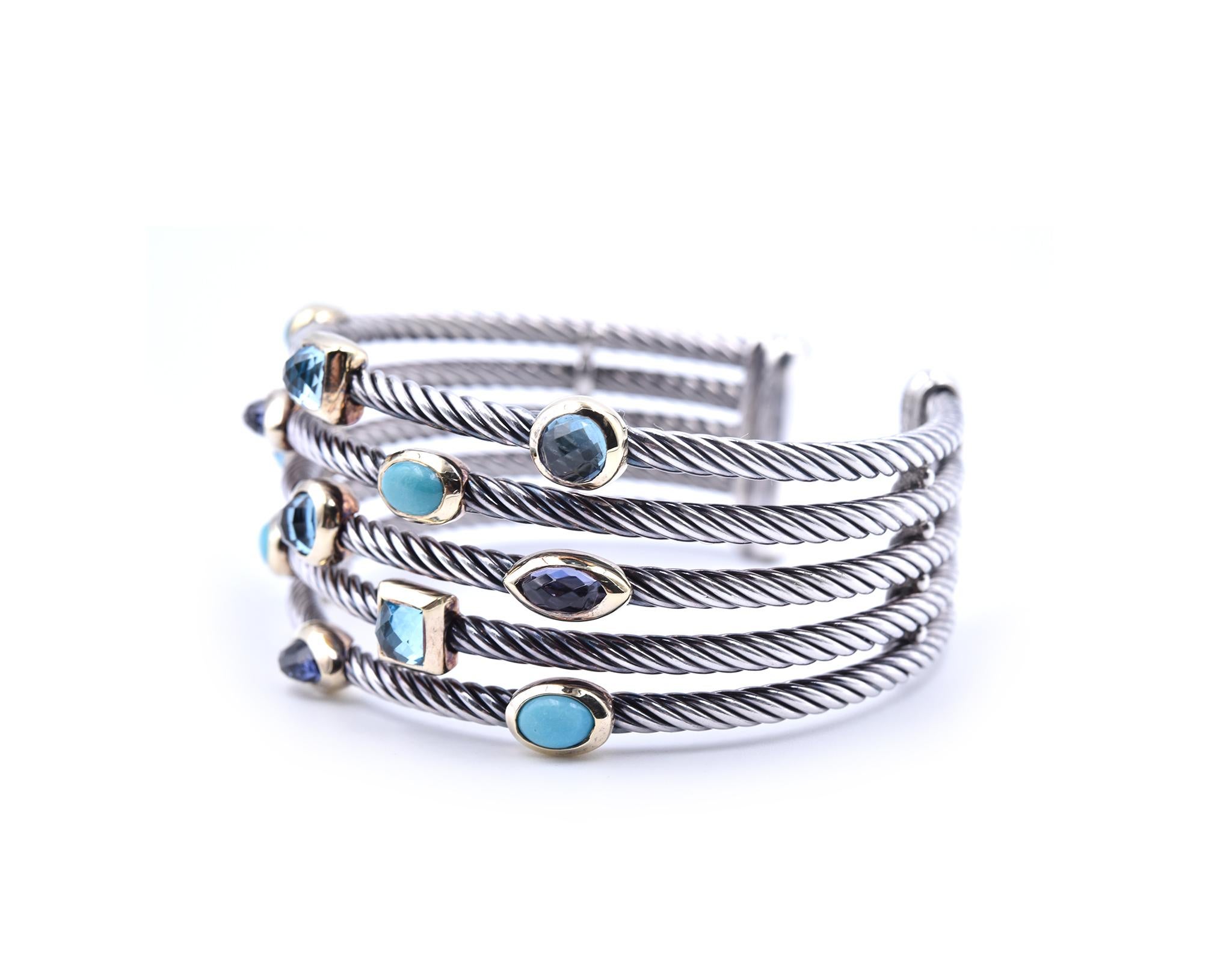 david yurman turquoise cable bracelet