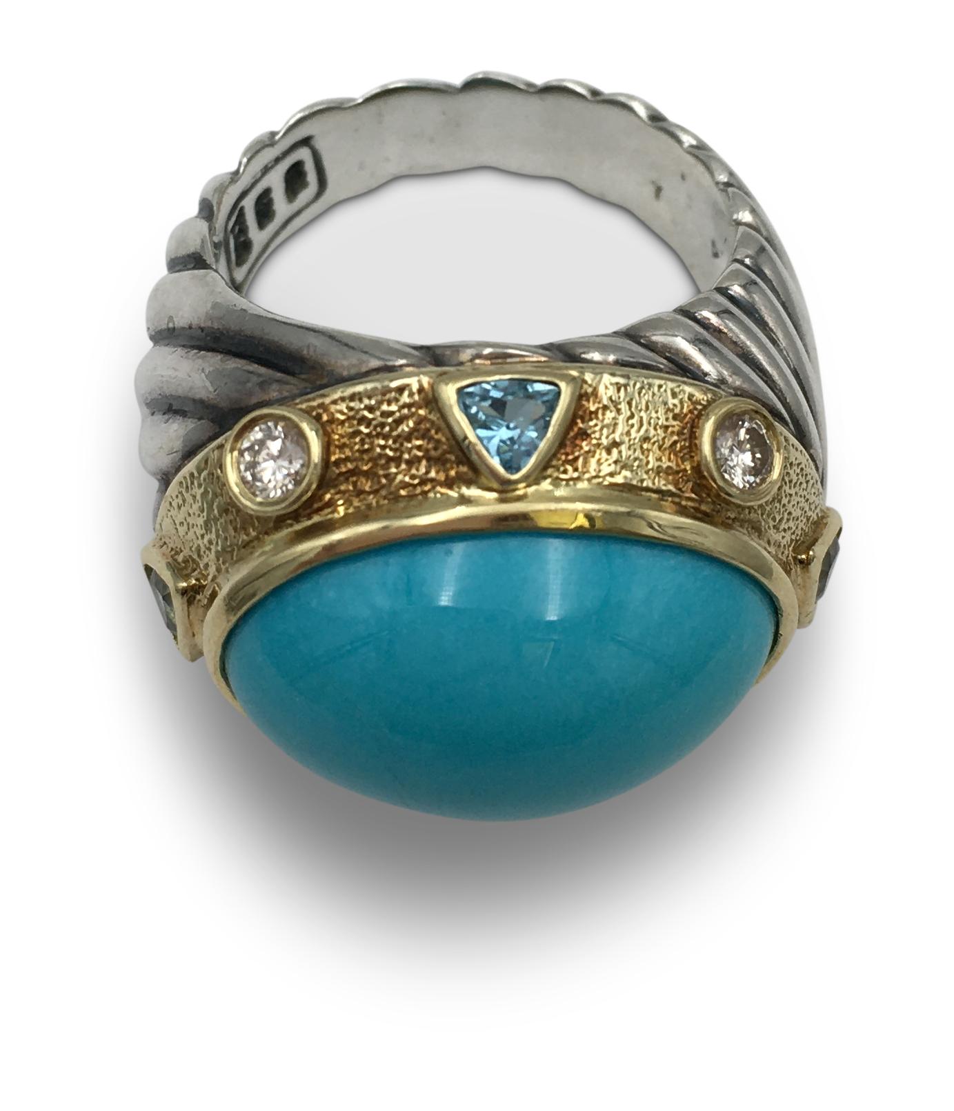 david yurman turquoise ring