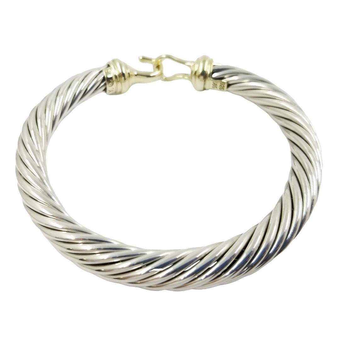 david yurman two tone bracelet