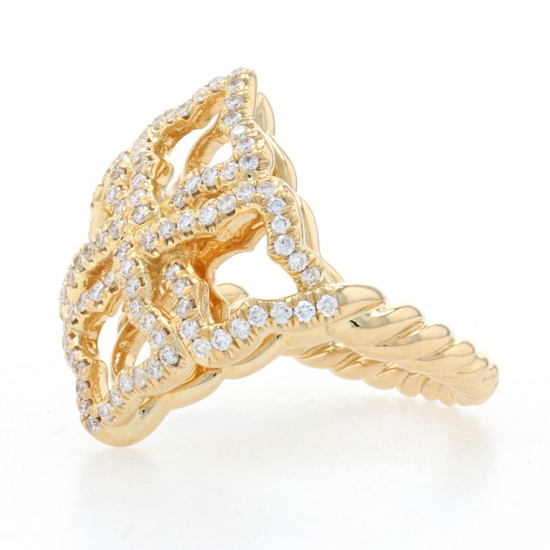 quatrefoil diamond ring