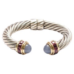 David Yurman Used Wire Twist Bracelet Circa 1990s