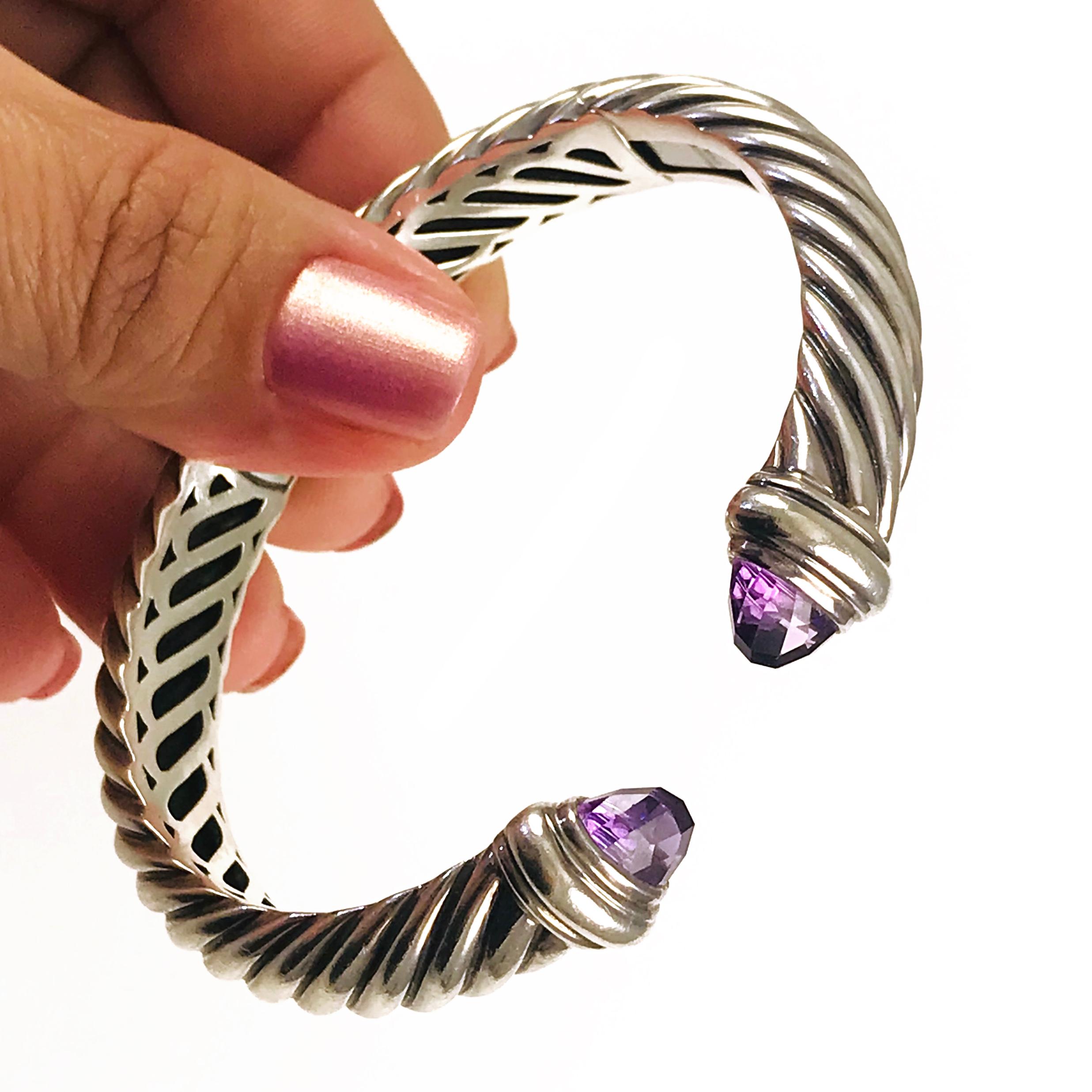 purple david yurman bracelet