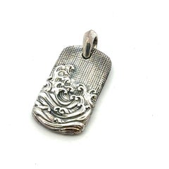 David Yurman Waves Amulet Sterling Silver Estate