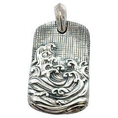 Vintage David Yurman Waves Amulet Sterling Silver Estate