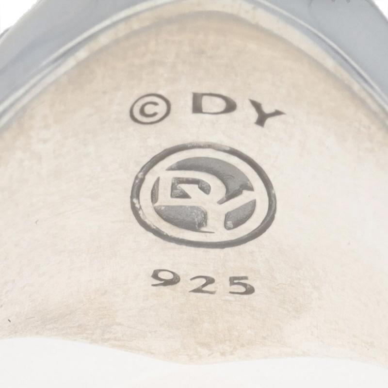 David Yurman Waves Signet Saphir Herrenring - Sterling Silber 925 Ozean Meer 3