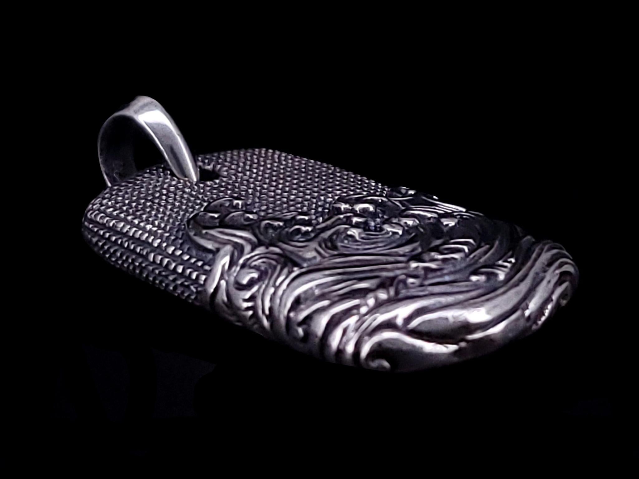 David Yurman Tag Waves - Argento 925 In condizioni Nuovo in vendita a New York, NY