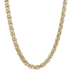 David Yurman Collar de cadena de trigo 17 1/2" - Oro amarillo 18k Diseñador
