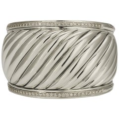 David Yurman Wide Cable Cuff Bracelet