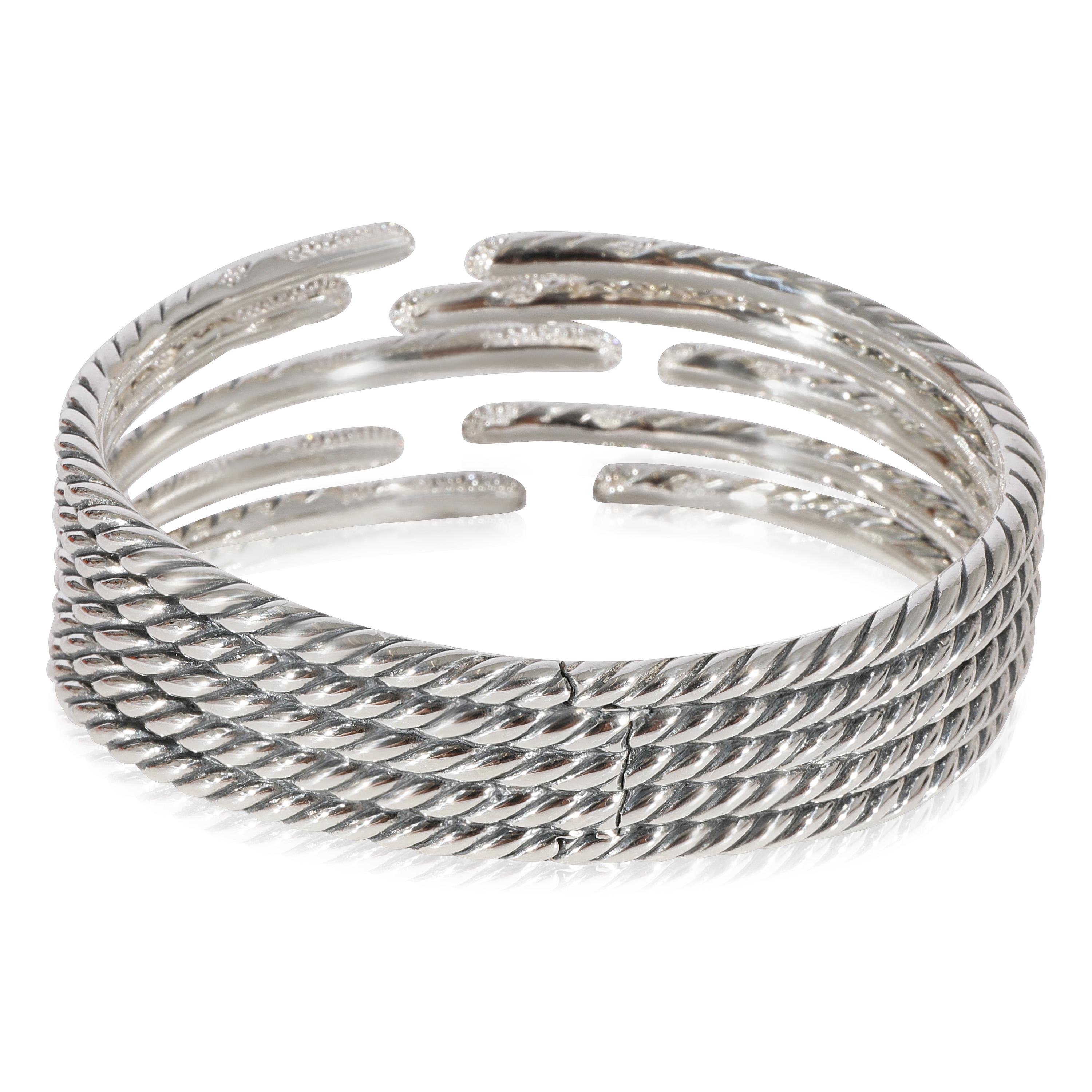 David Yurman Willow Diamond Open Hinged Cuff Sterling Silver 1.35 CTW

PRIMARY DETAILS
SKU: 123919
Listing Title: David Yurman Willow Diamond Open Hinged Cuff Sterling Silver 1.35 CTW
Condition Description: Retails for 4200 USD. In excellent