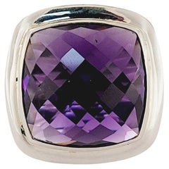 Used David Yurman with purple topaz ring Size 8