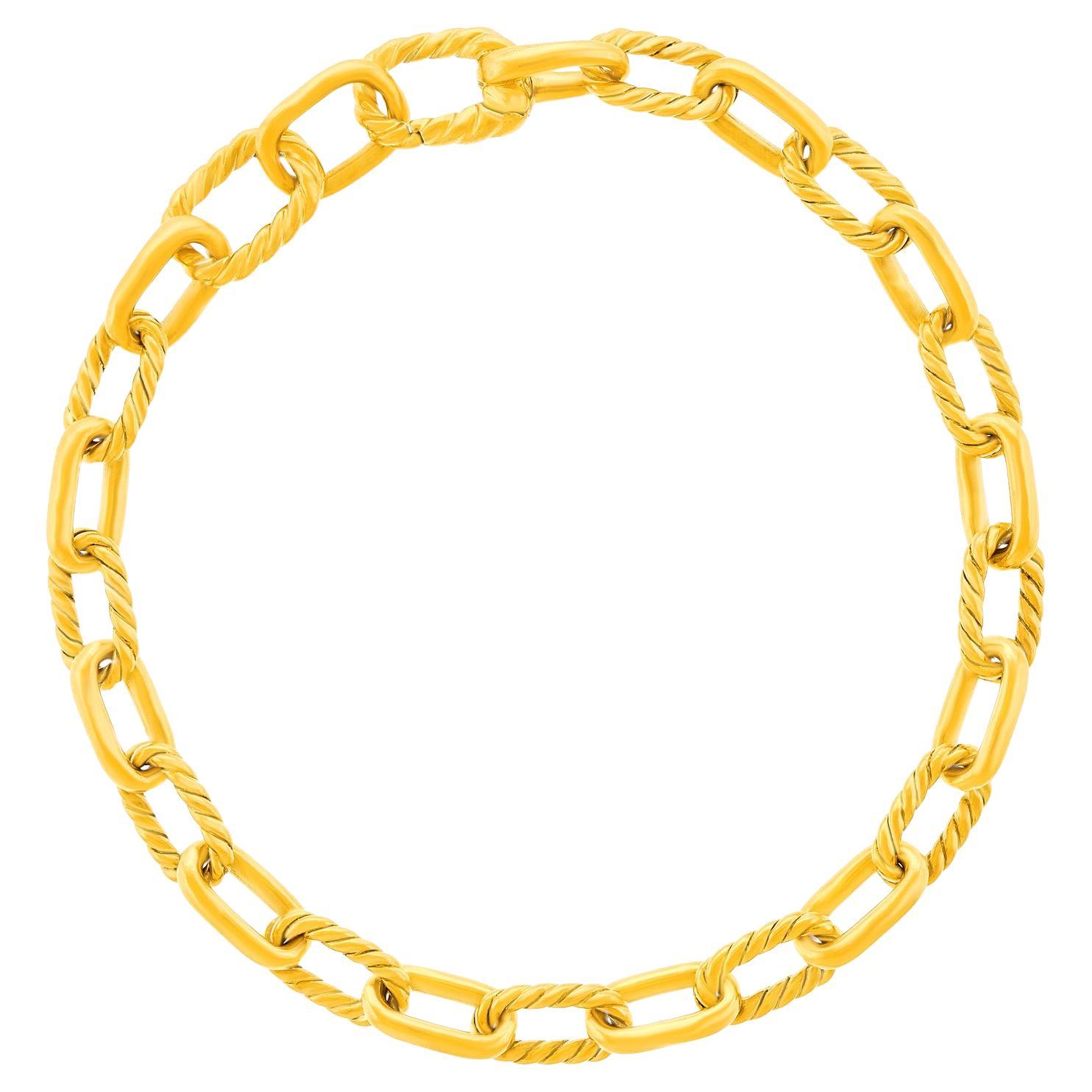 David Yurman Yellow Gold 18k Bracelet