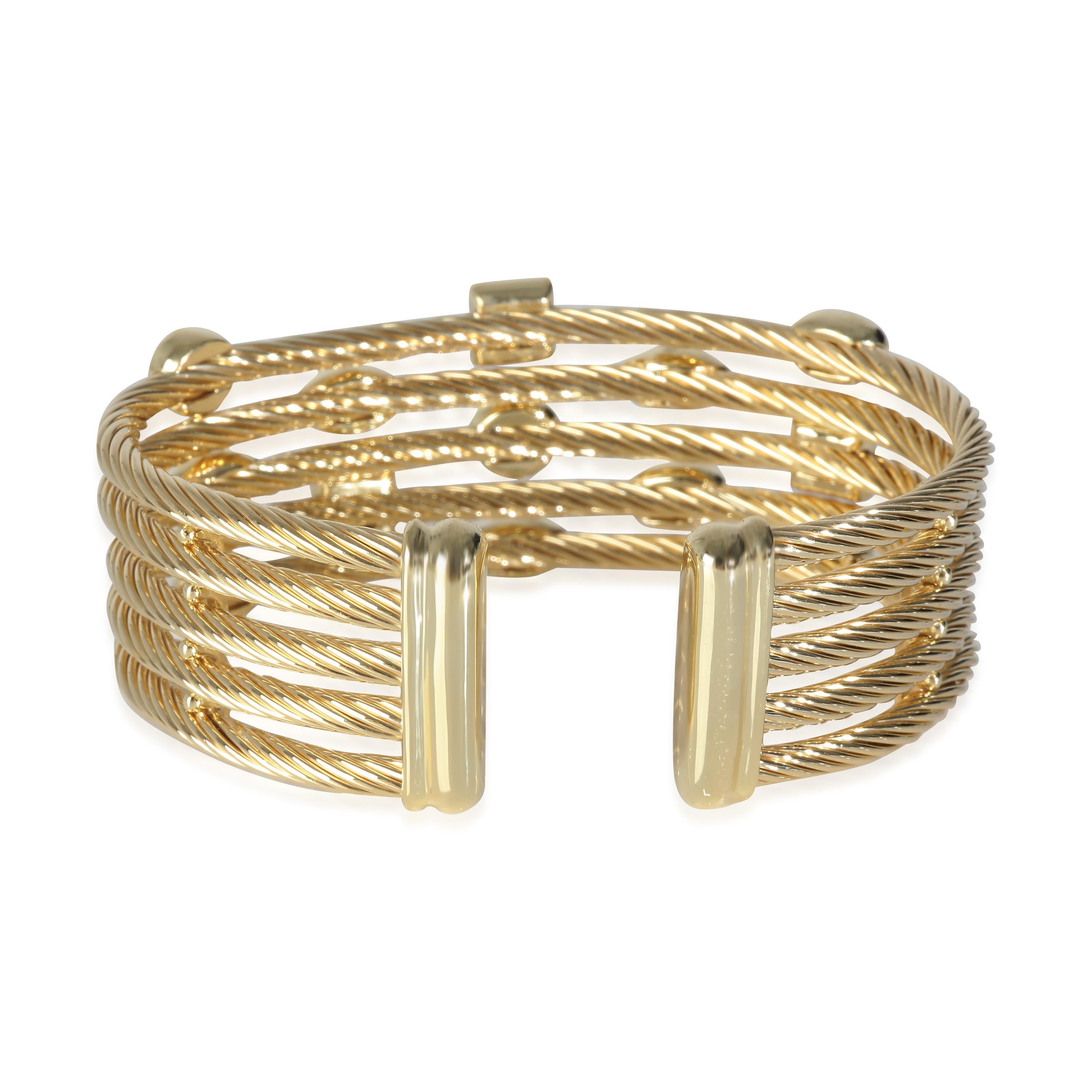 David Yurman - Oro Giallo  Bracciale a 5 fili di coriandoli

DETTAGLI PRIMARI
SKU: 146257
Titolo dell'elenco: David Yurman Oro Giallo  Bracciale a 5 fili di coriandoli
Descrizione della condizione: I design di David Yurman ispirati alla corda