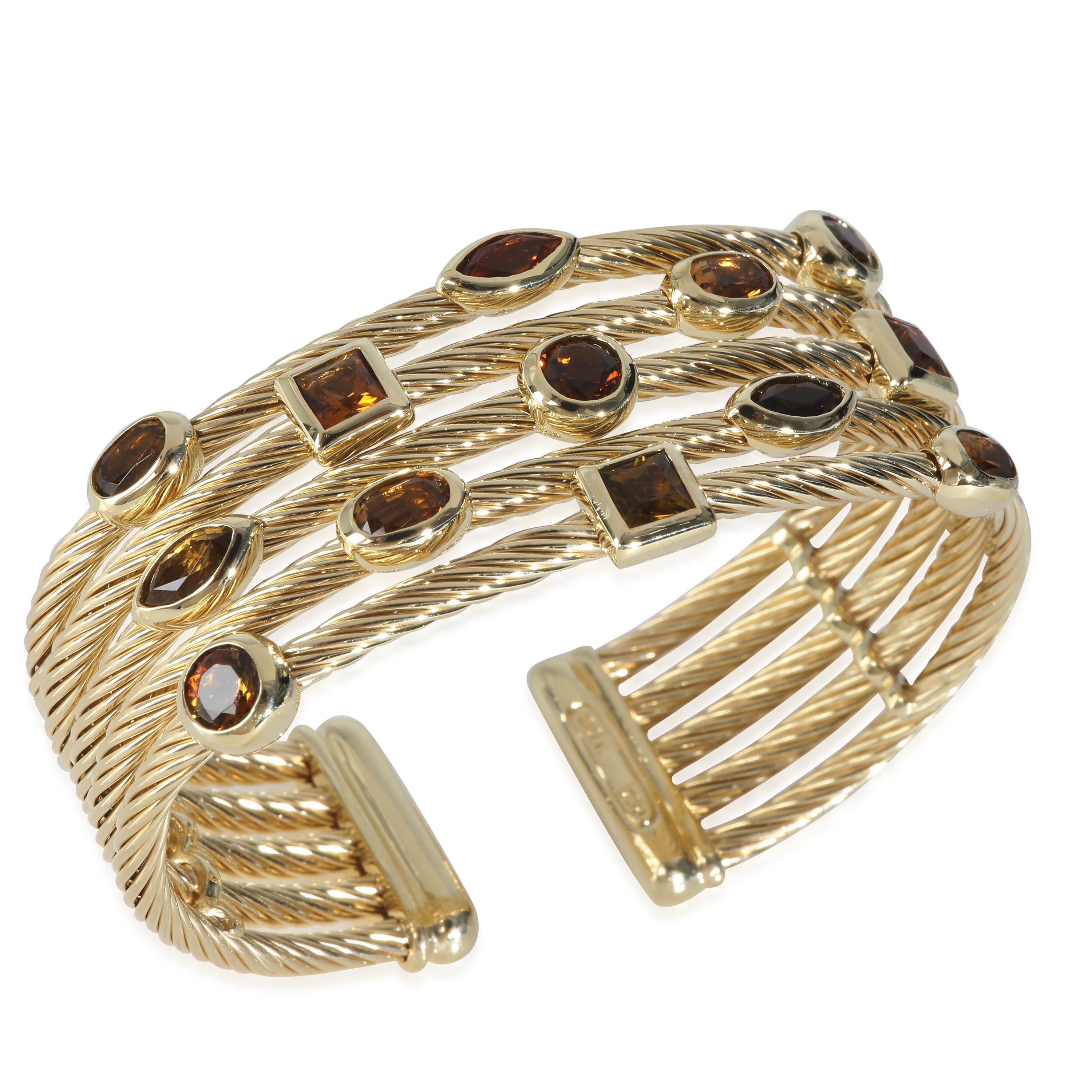 David Yurman - Oro Giallo  Bracciale a 5 fili di coriandoli In condizioni buone in vendita a New York, NY